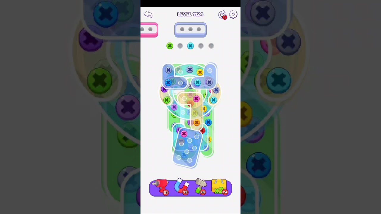 Screw Out: Jam Puzzle 1124