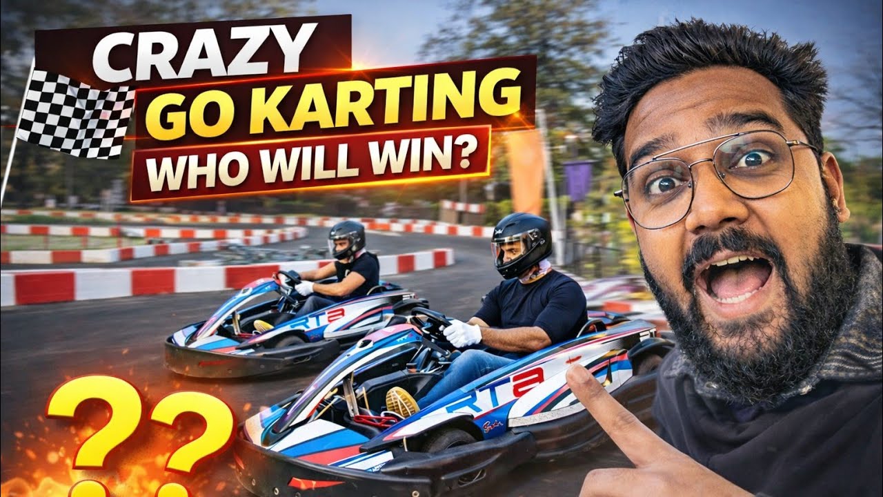Bach Gaye Aaj Toh 😬 | Crazy Go Karting Ride