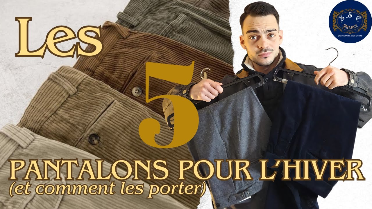 5 pantalons pour l'hiver (idées outfits et matières)