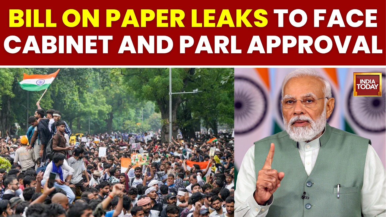 PM Modi Promises Tough Anti-Paper Leak Law, Fast-Track Courts For Exam Reforms | India Today