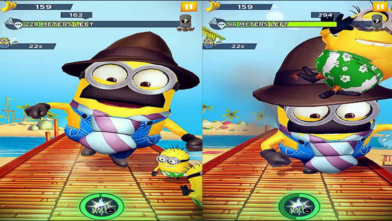 Despicable Me Minion Rush, Episode 68 - Cool Fullscreen Reverse Android Gameplay.