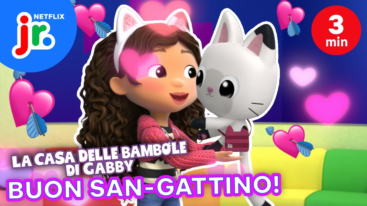 BUON SAN... GATTINO! 💖🐱💝 La casa delle bambole di Gabby | Netflix Jr Italia