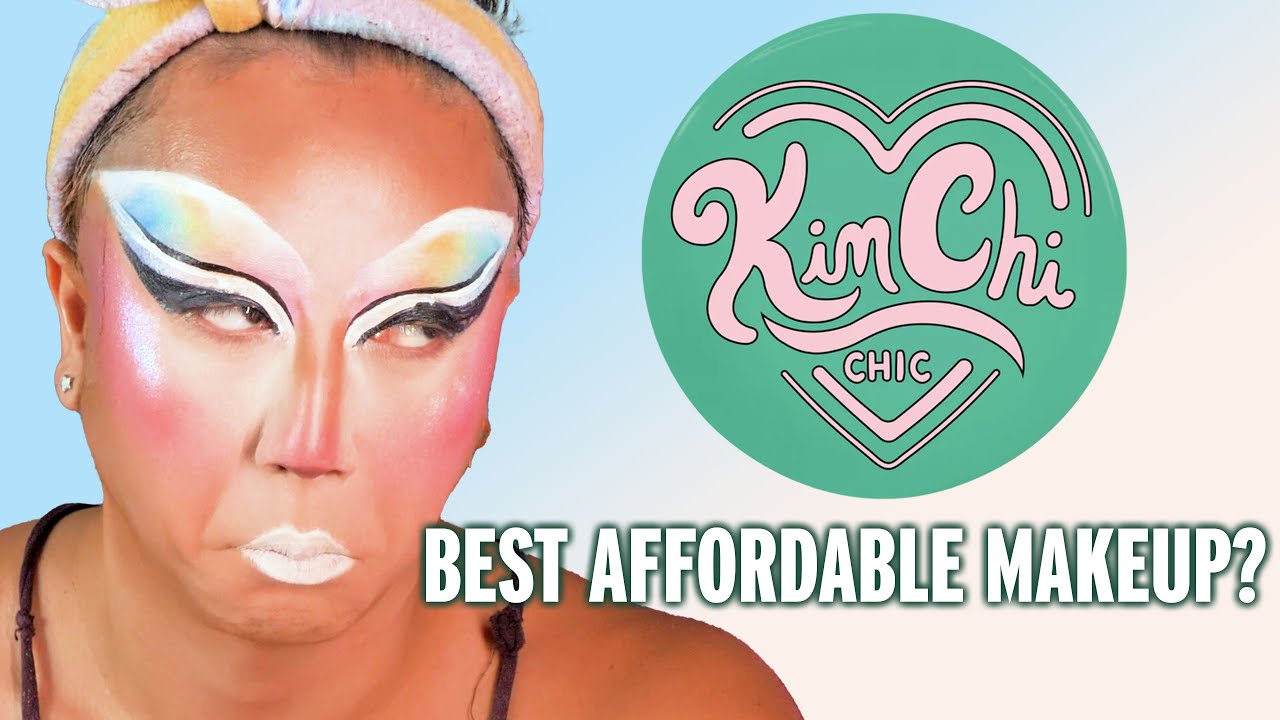 Trying Kim Chi Cosmetics || Foundation Liner Powder