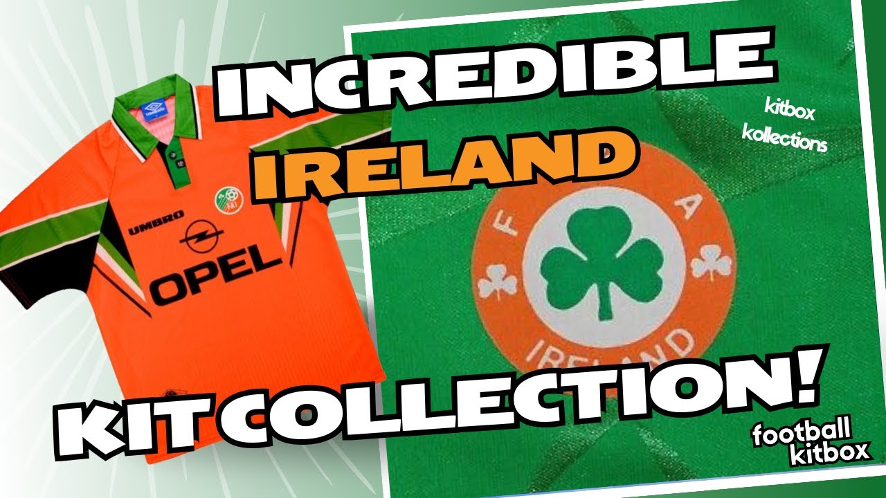 SENSATIONAL IRELAND AND LOI MATCH-WORN KIT COLLECTION!