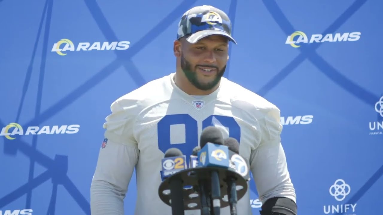 Matthew Stafford, Aaron Donald & Sean McVay Speak To Media After First Closed Training Camp Practice