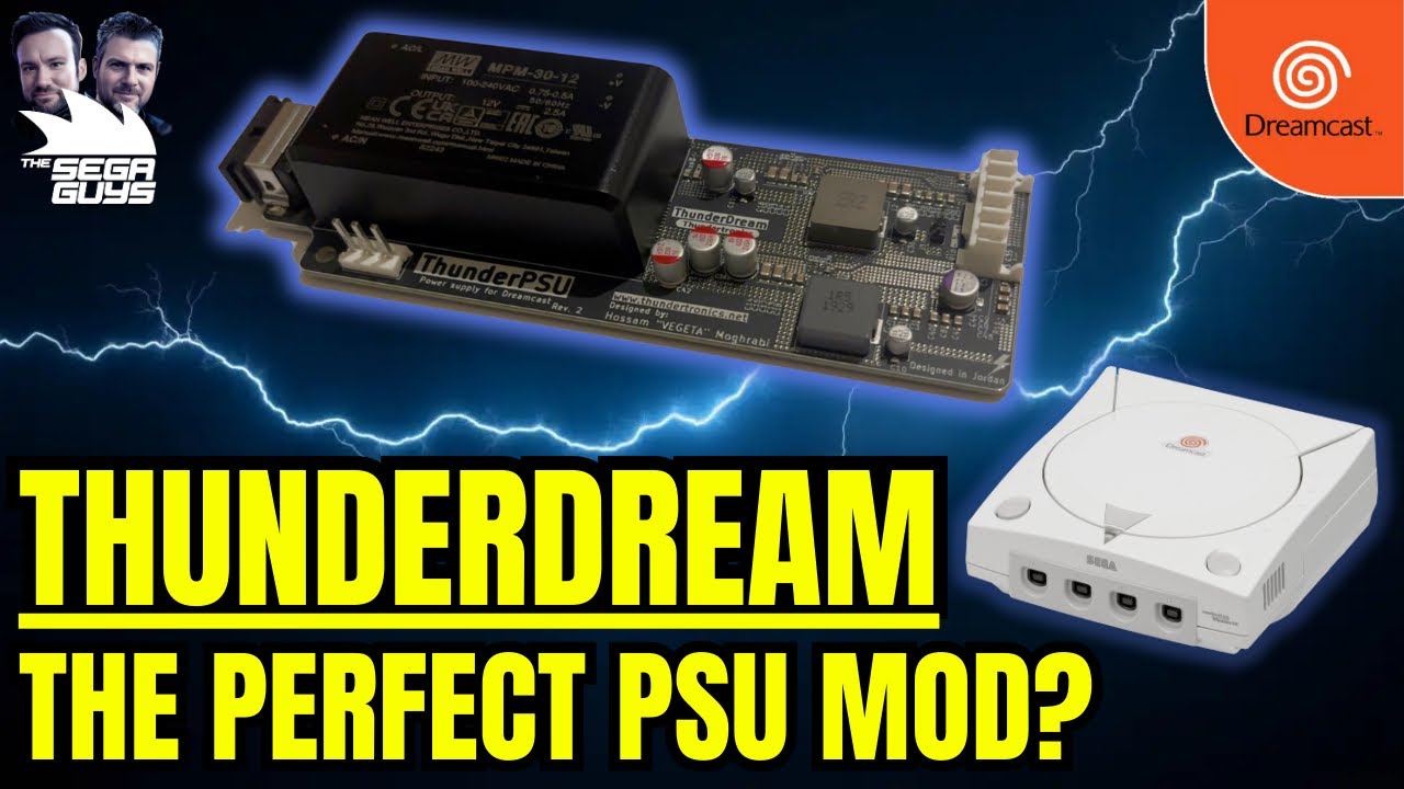 ThunderDream - The Best Dreamcast PSU Mod Money Can Buy?