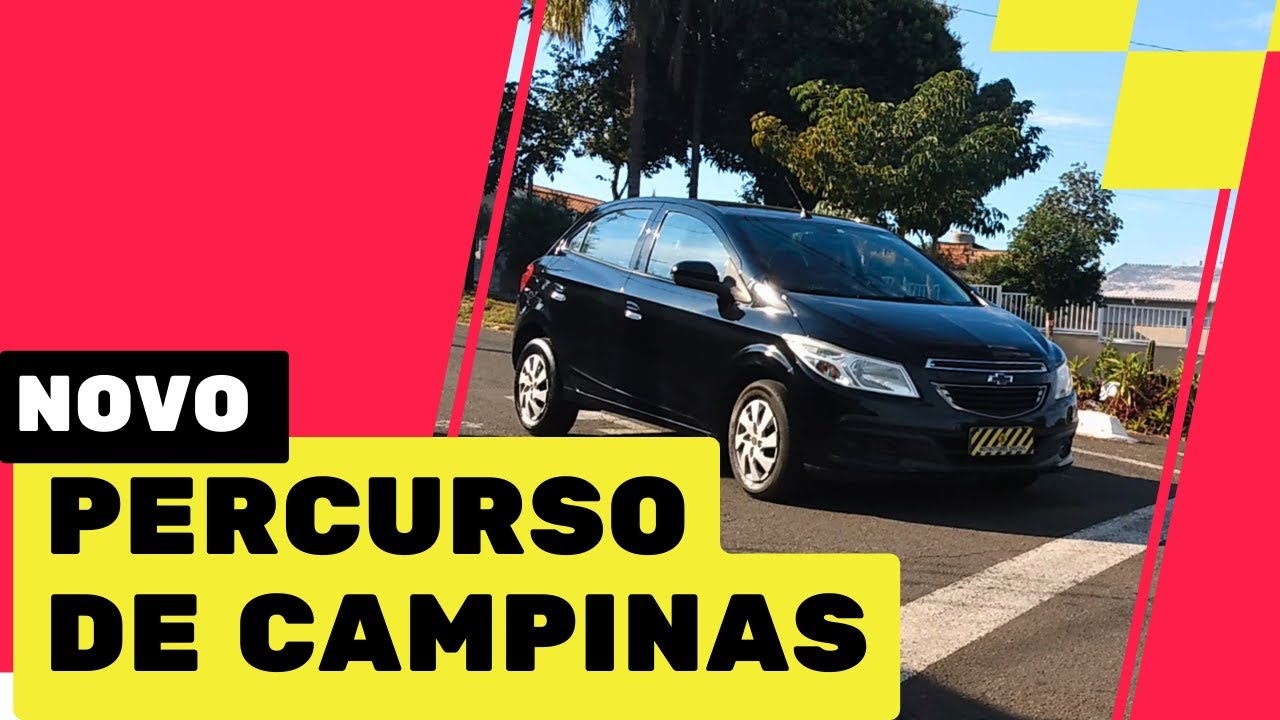 NOVO PERCURSO DO EXAME PRATICO DE CARRO DE CAMPINAS-SP