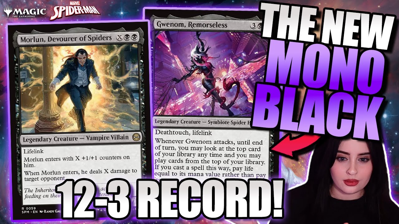 Mono Black is DESTROYING Standard right now!💀 | Ranked MTG Arena