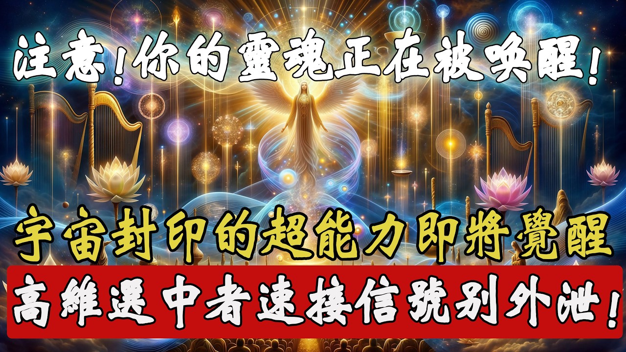被高維鎖定的人速存！你被封印的超能力即將覺醒，25 分鐘快速激活，天選之人的專屬密鑰，視頻即將刪除務必保密！