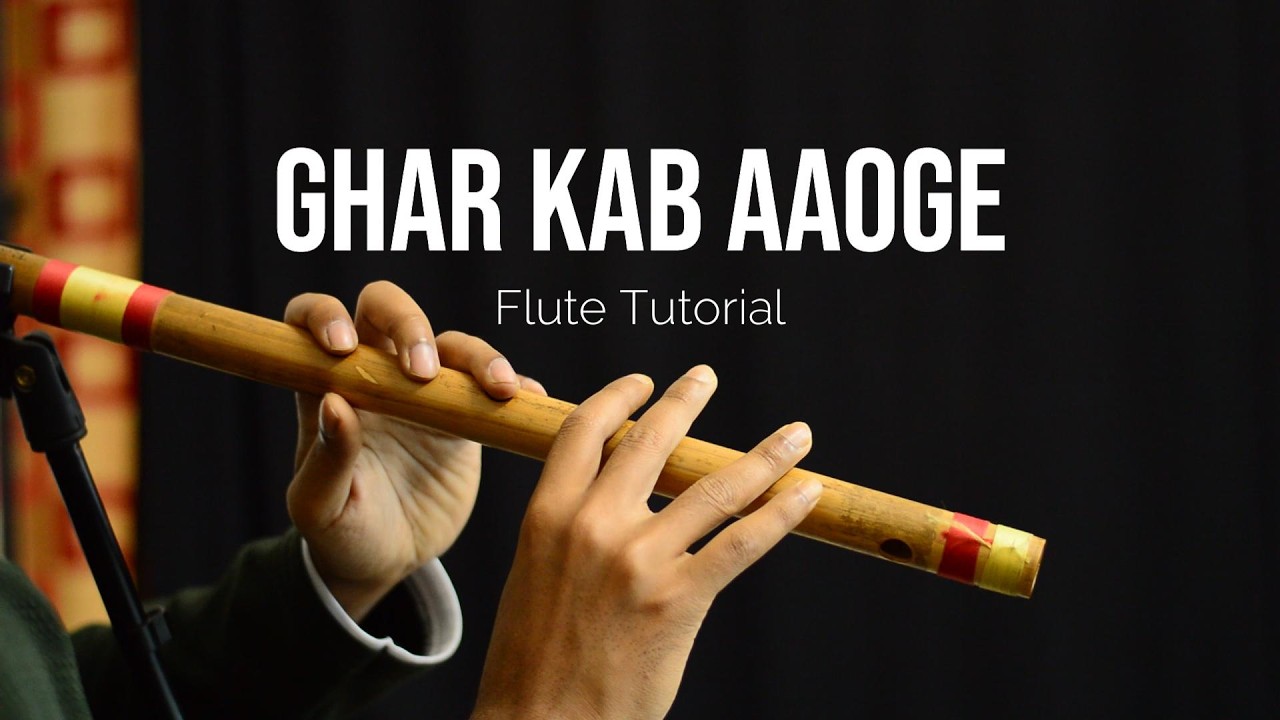 Flute Tutorial | Ghar Kab Aaoge | Border 2 | SM Flute