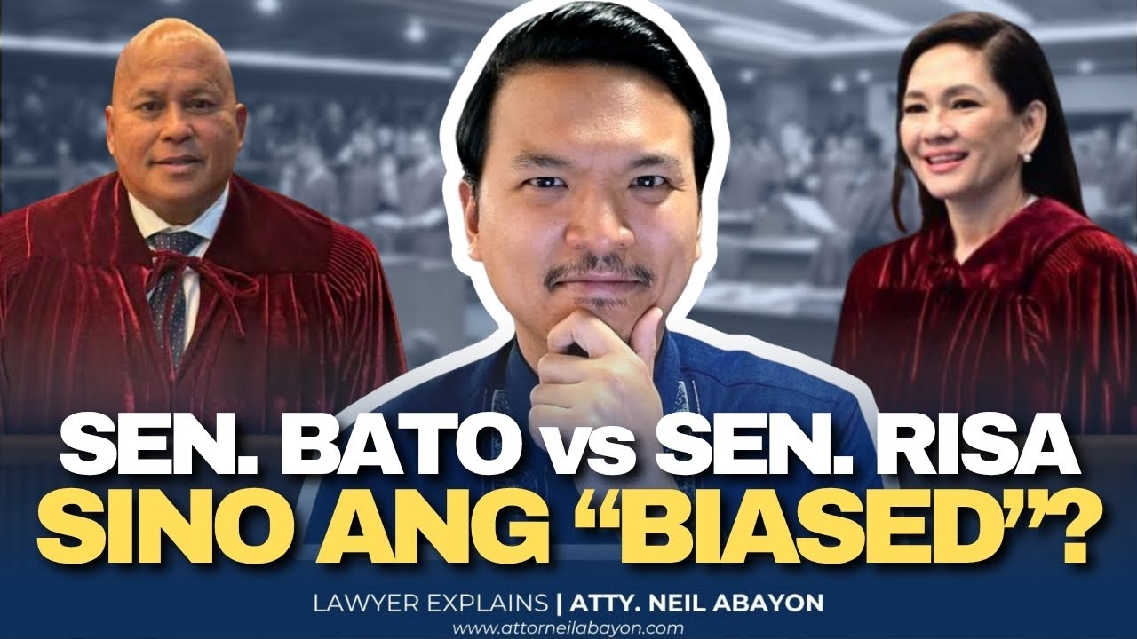 Dapat ba mag-INHIBIT ang mga Senator-Judge sa Impeachment ni VP Sara dahil sa 
