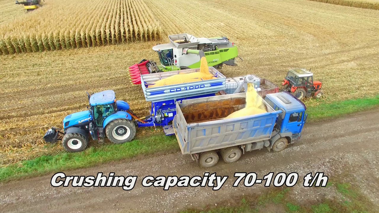 EURO BAGGING - new grain and maize crusher CD 1000