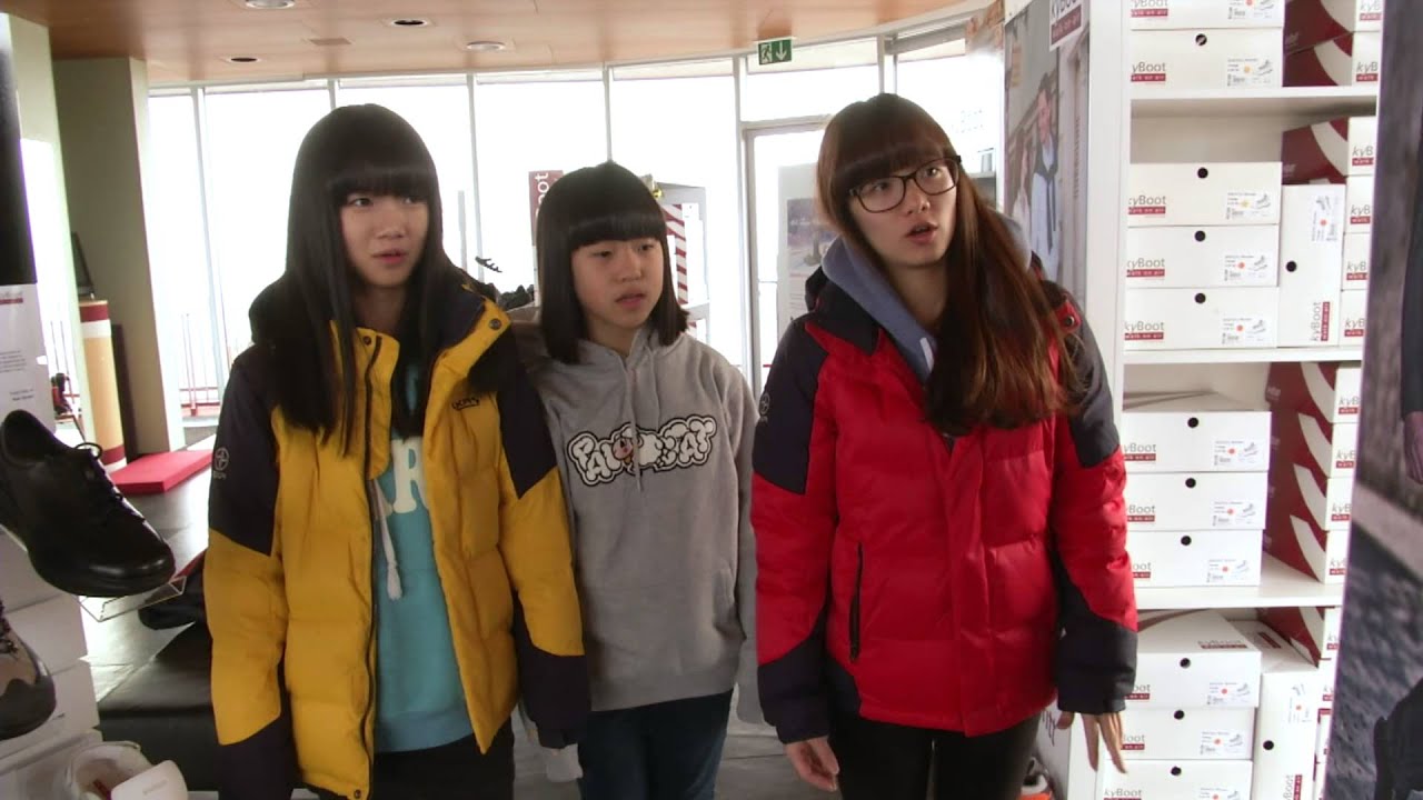 Koreaner jodeln in der Schweiz