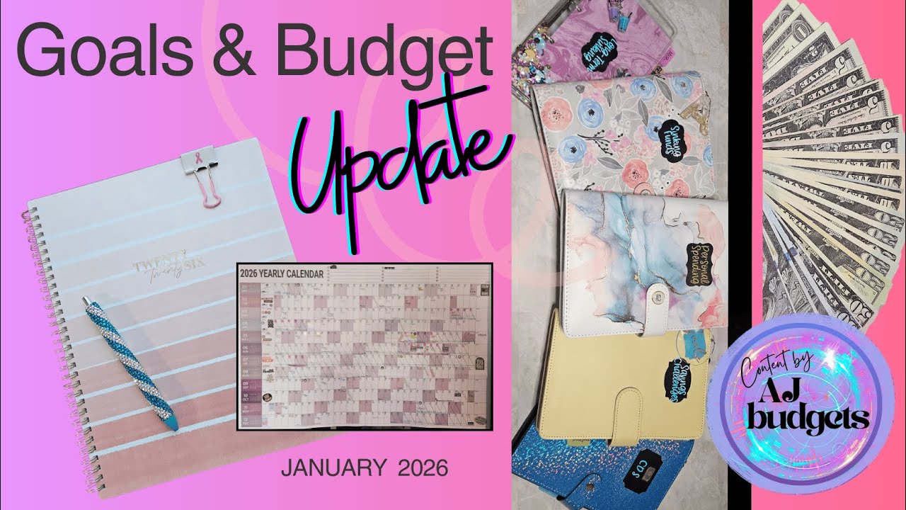 📊💵Budget & Goal Recap | January 2026💵📊