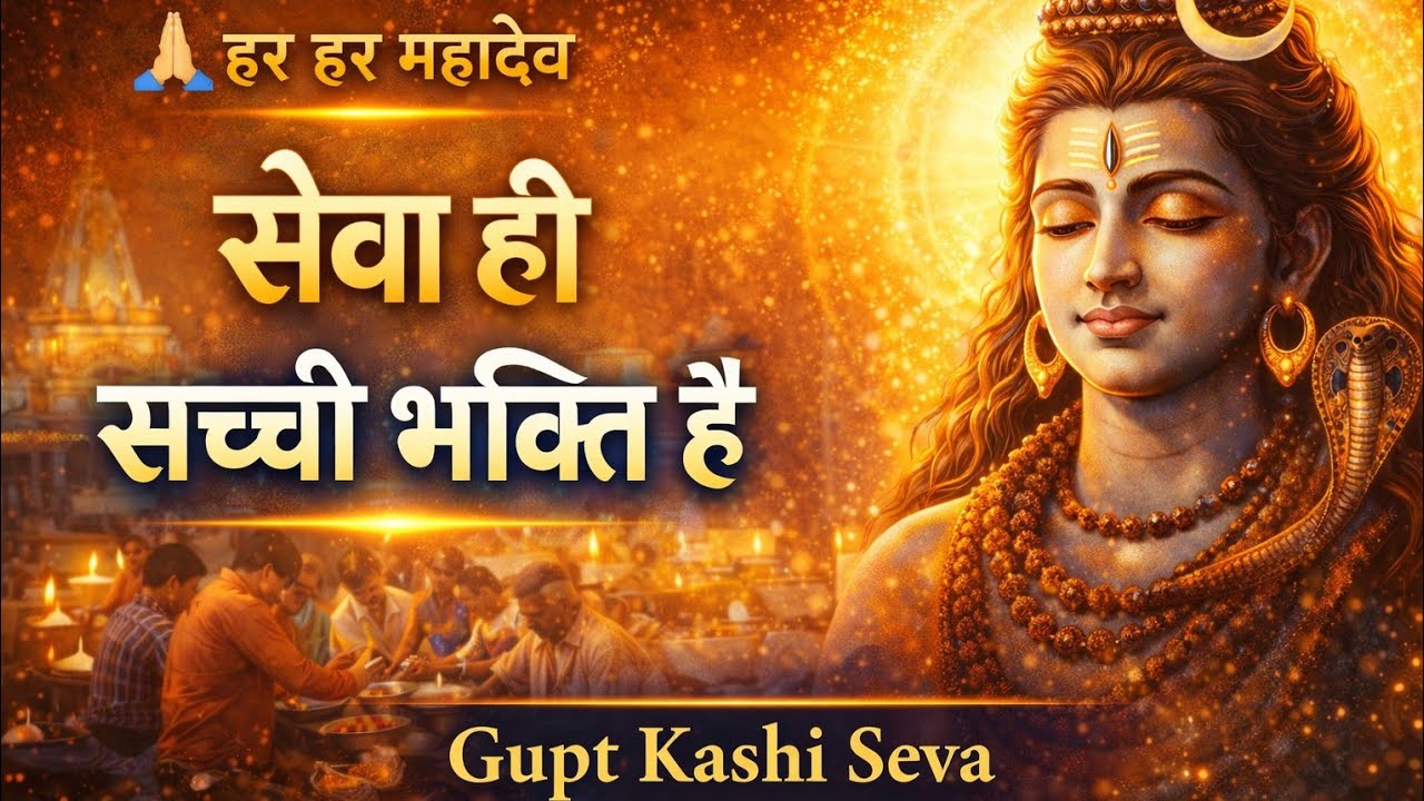 सेवा ही सच्ची भक्ति है 🙏 गुप्त काशी का प्रेरणादायक भजन #guptkashi #bhaktigeet #virel #harharmahadev 