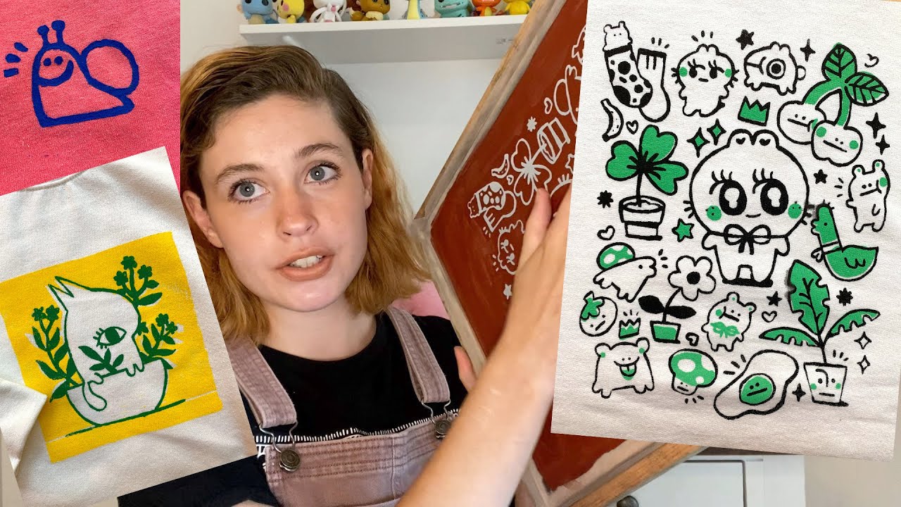 How I Screen Print Without Photo Emulsion!