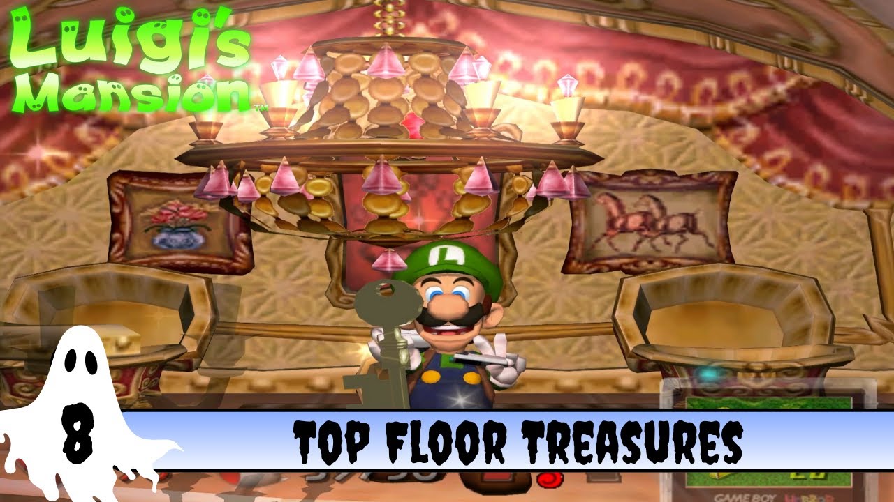 Luigi's Mansion Let's Play — Эпизод 8: Сокровища верхнего этажа