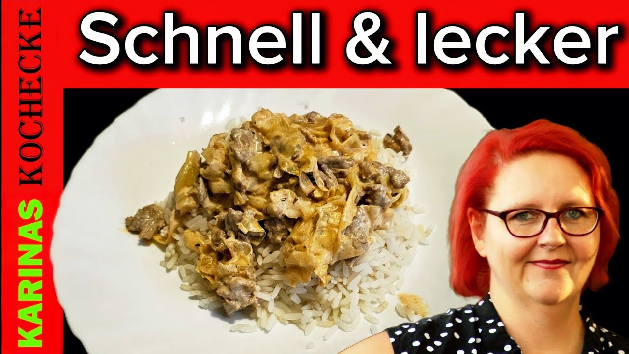 Hackfleisch-Spitzkohl Pfanne mit Reis | Schnell & einfach