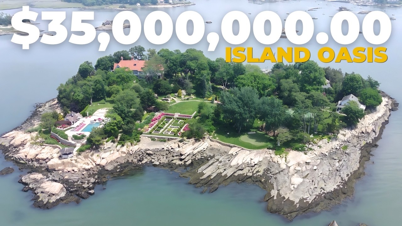 Birds eye view of 0 Rogers Island in Branford, CT