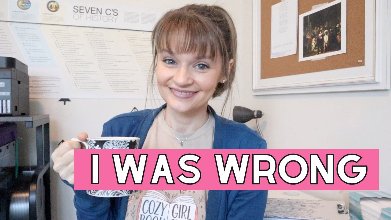 I had to tweak our homeschool in week ONE! 🤦🏼‍♀️ I messed up!