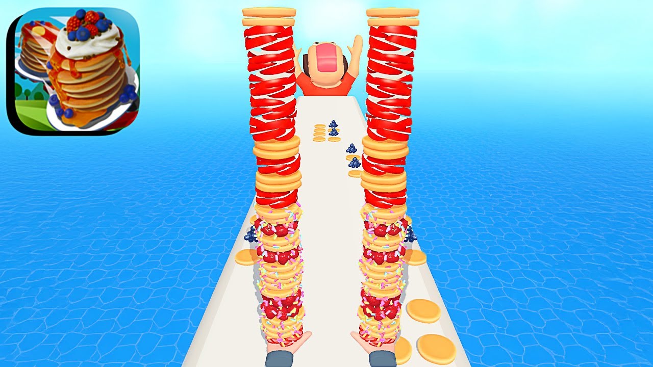 Pancake Run - All Levels Gameplay (Levels 633–640) | Android & iOS