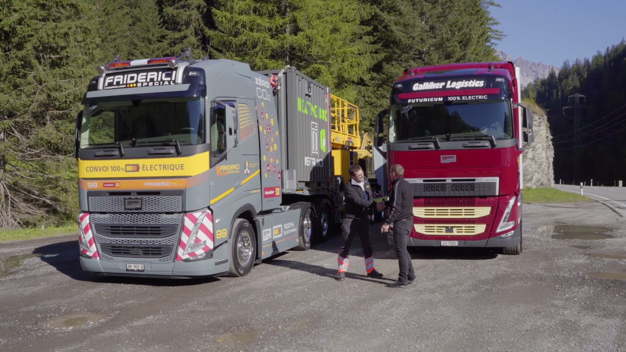 Avesco Rent | World premiere, a 40T truck 100% Electric | Camion 100% électrique | 100% Electro-LKW
