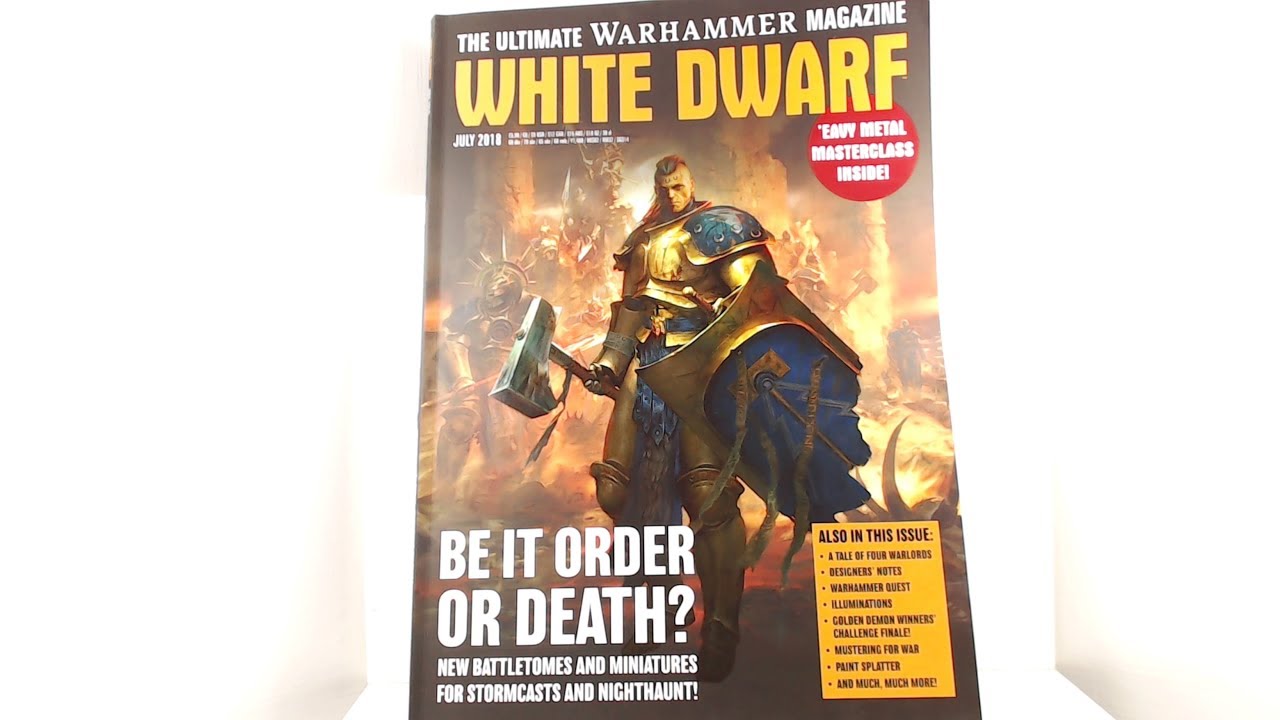 White Dwarf First Look July 2018