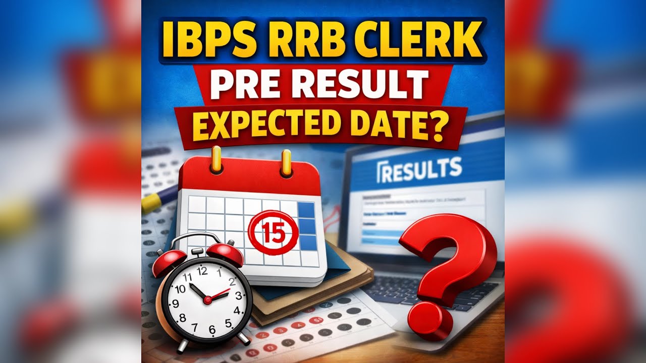 About Rrb clerk prelims result 2025 | Rrb clerk pre result expected date | 