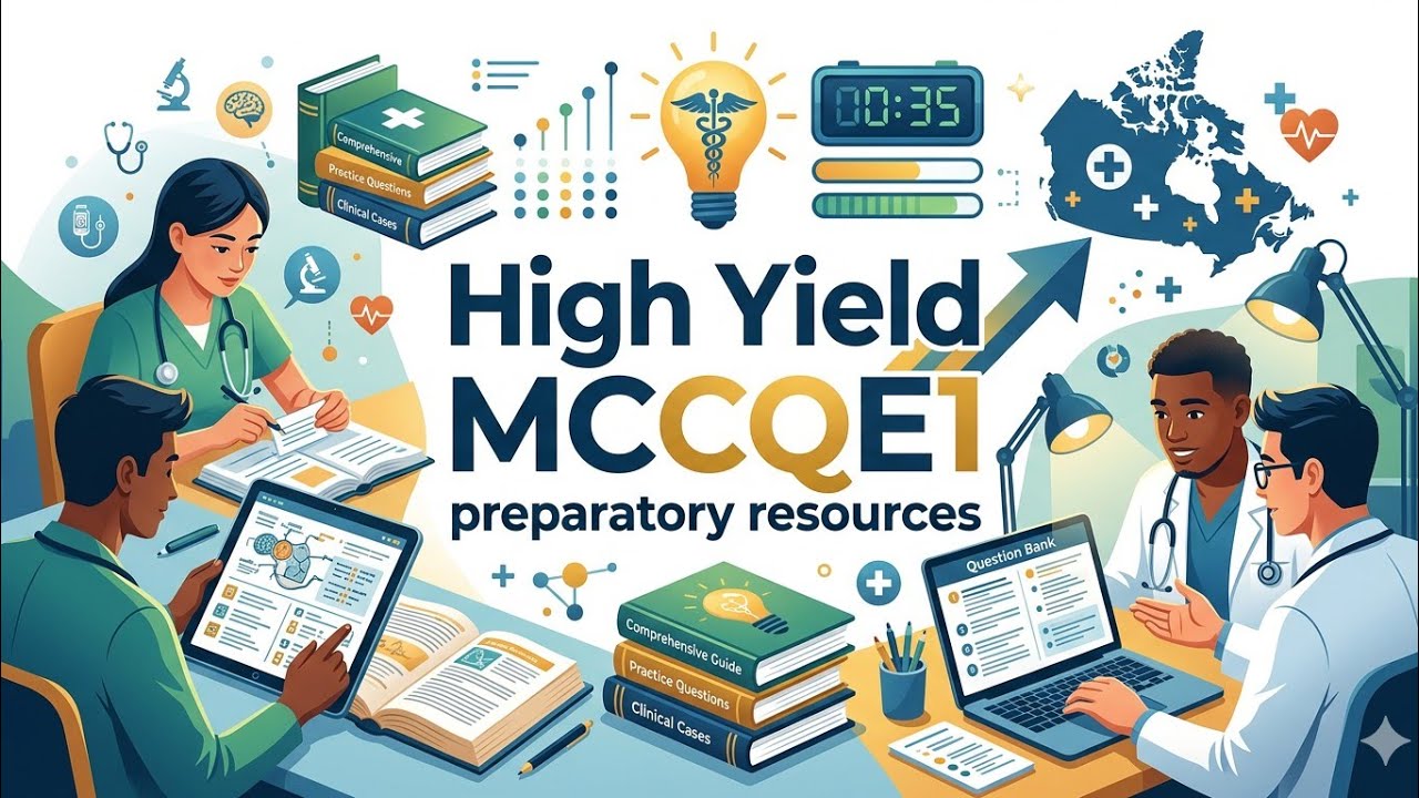 High Yield MCCQE1 Study Resources!