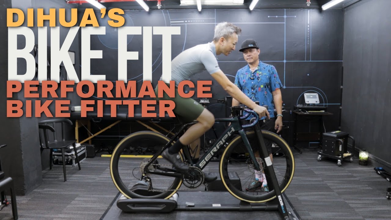 Bikefit от Dihua в Performance Bike Fitter с шоссейным велосипедом Seraph TT-X34