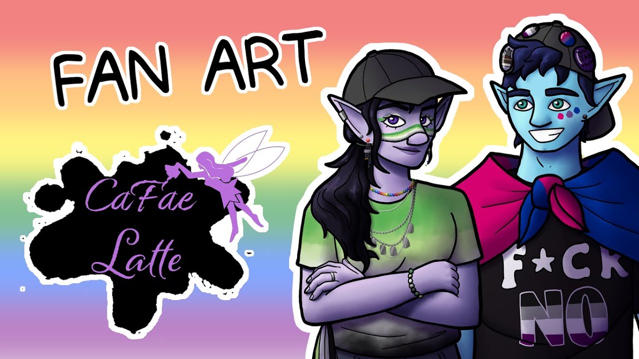 Cafae Latte Fan Art