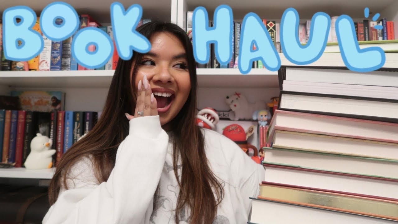 all the books i got for christmas & my birthday 🎄🍰❄️