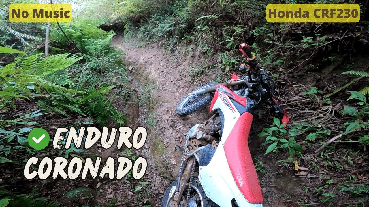 Honda CRF230 Sound CRF230f review Enduro Coronado 4 (Costa Rica)