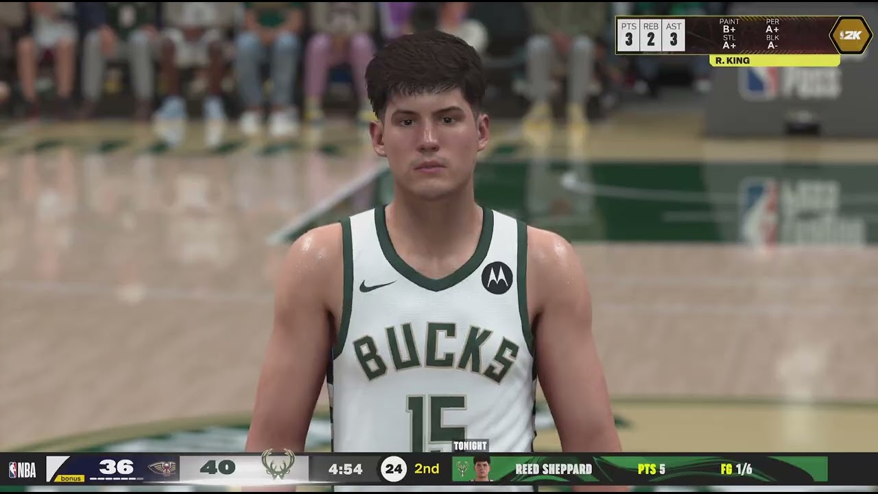 NBA 2K26 Pelicans rebuild year 8 game 59 pelicans bucks