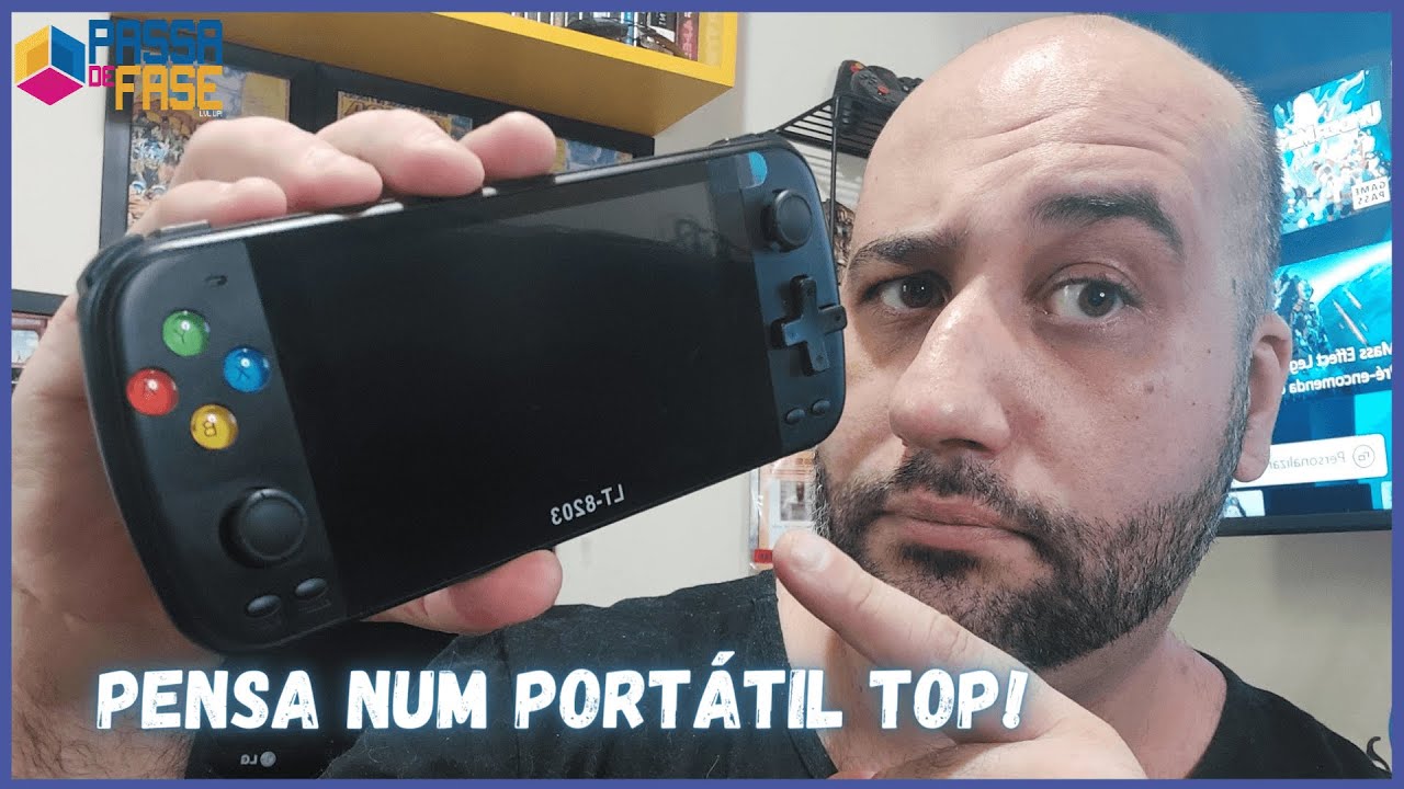 LT-8203 | Videogame Portátil com tela OLED