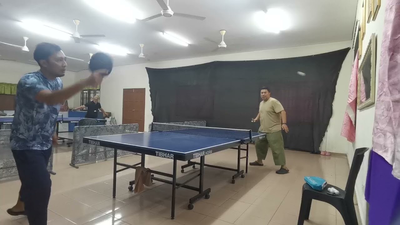 table tennis ping pong 18th Jan 2026 2nd sessions