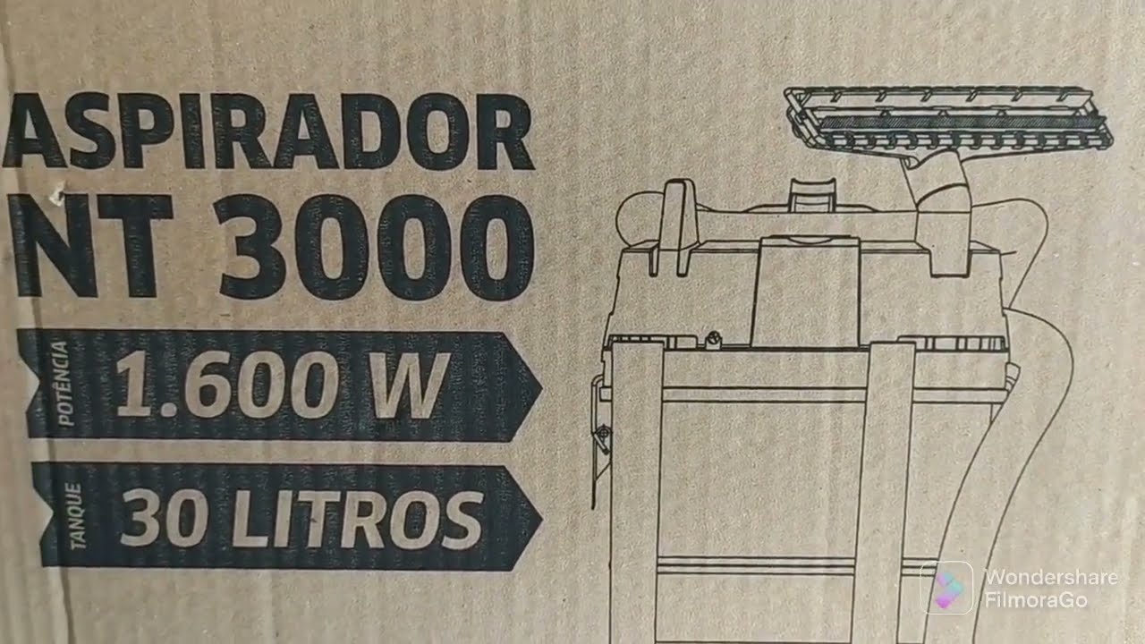 NT 3000 KARCHER | ASPIRADOR DE PÓ E LÍQUIDOS | APROVADO