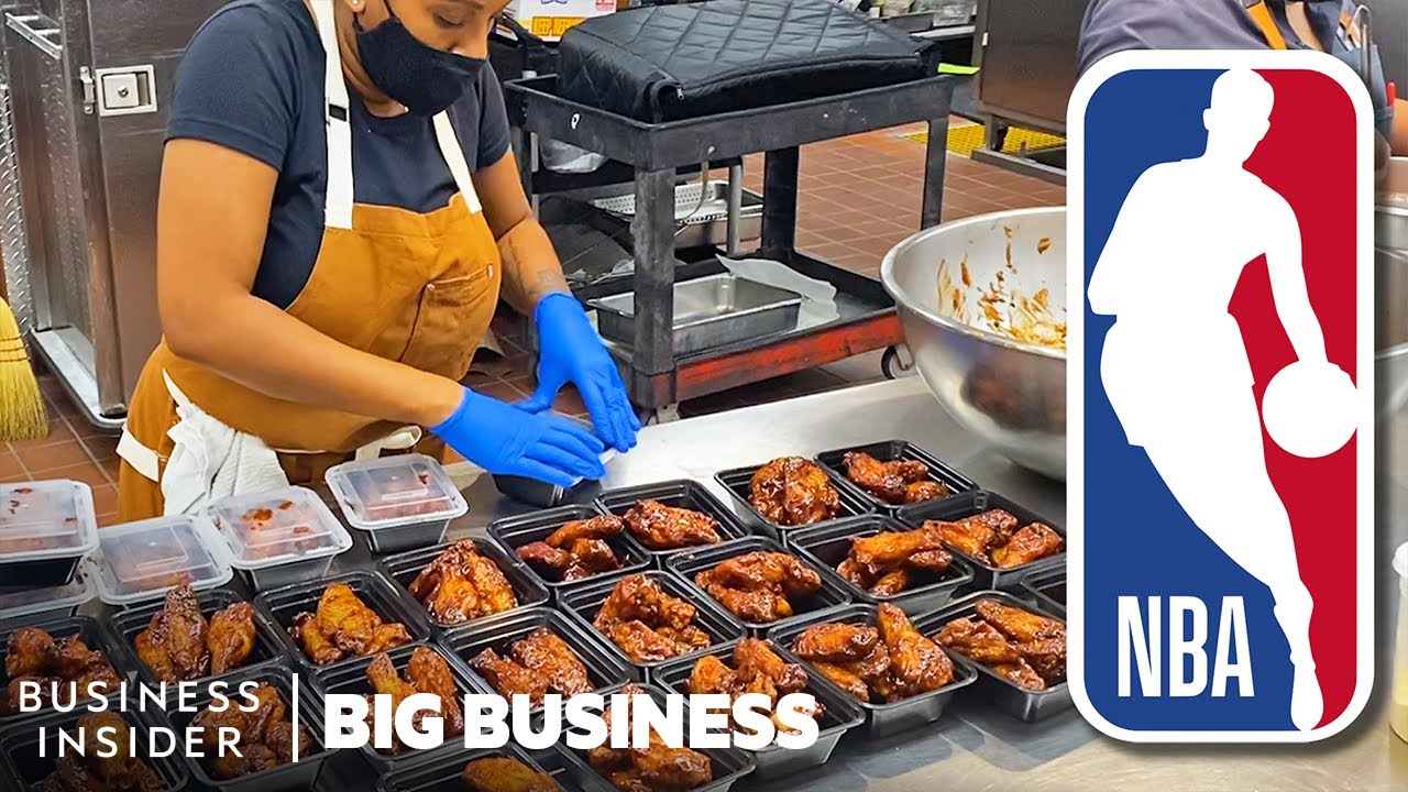 How Chefs In The NBA Bubble Make 4,000 Meals A Week | Big Business