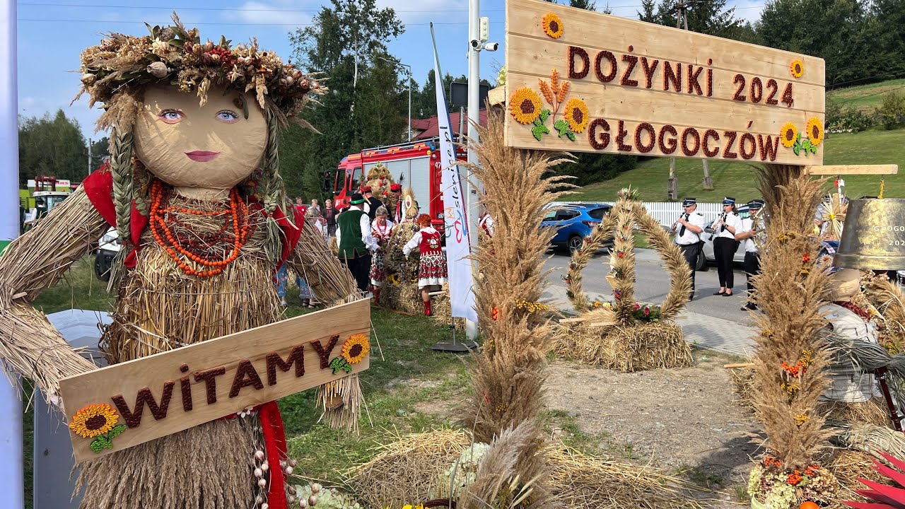 Dożynki Gminne w Głogoczowie - Święto Plonów pełne tradycji i radości.