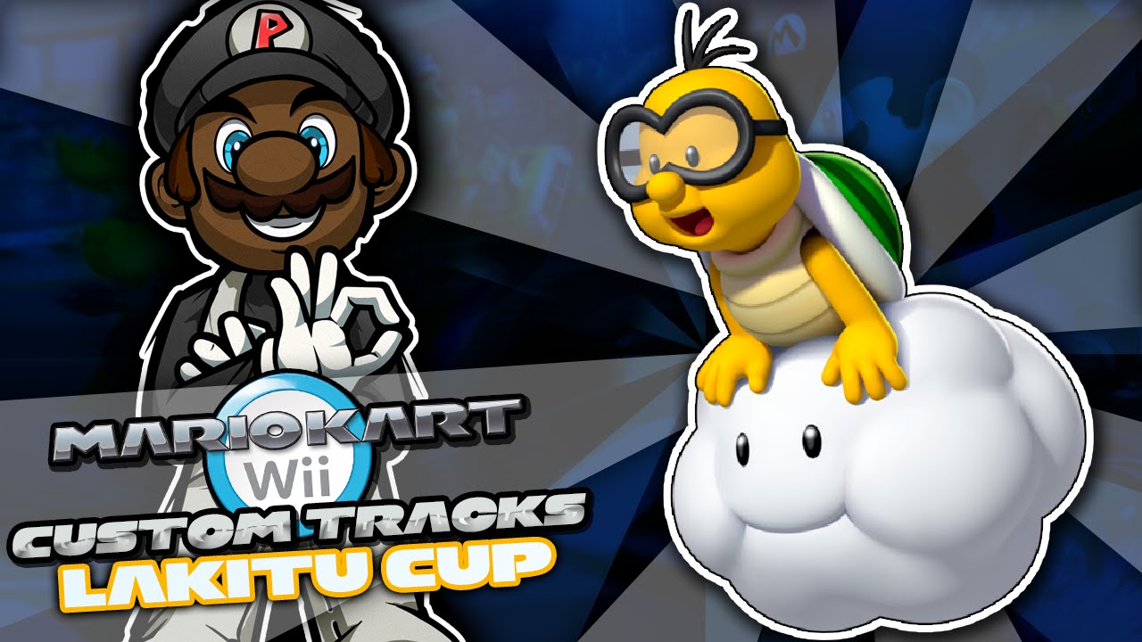 Mario Kart Wii Custom Tracks с PKSparkxx | Кубок Лакиту с Луиджи (2-й сезон)