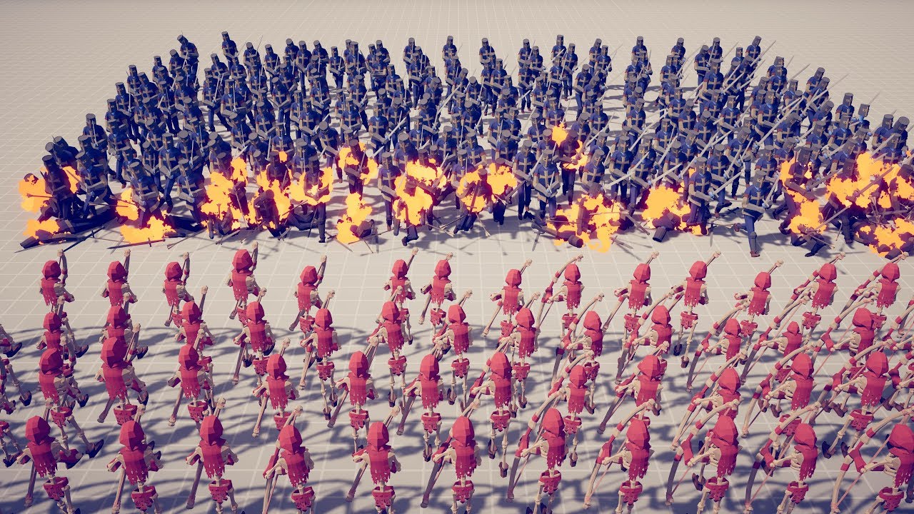 50x FIRE ARCHERS vs 50x EVERY UNIT - Totally Accurate Battle Simulator TABS