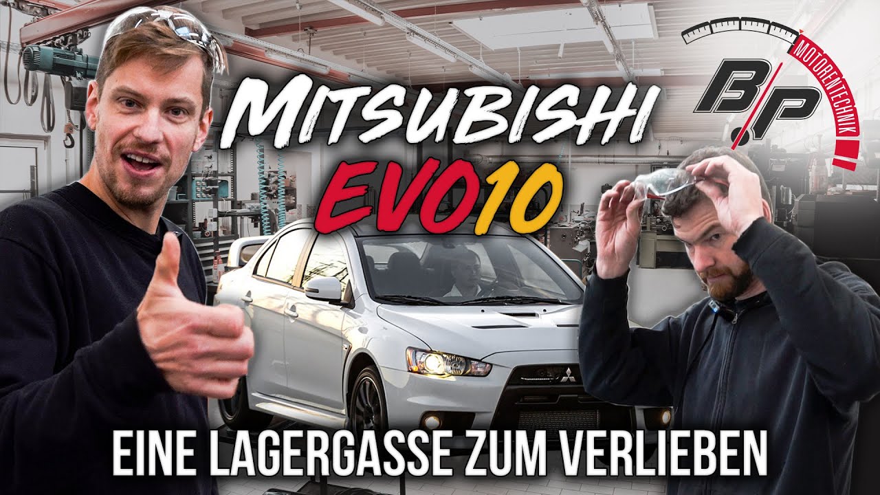 Vom Totalschaden zum Tuning Motor! Hauptlagergasse retten! | Mitsubishi EVO 10 | BP Motorentechnik