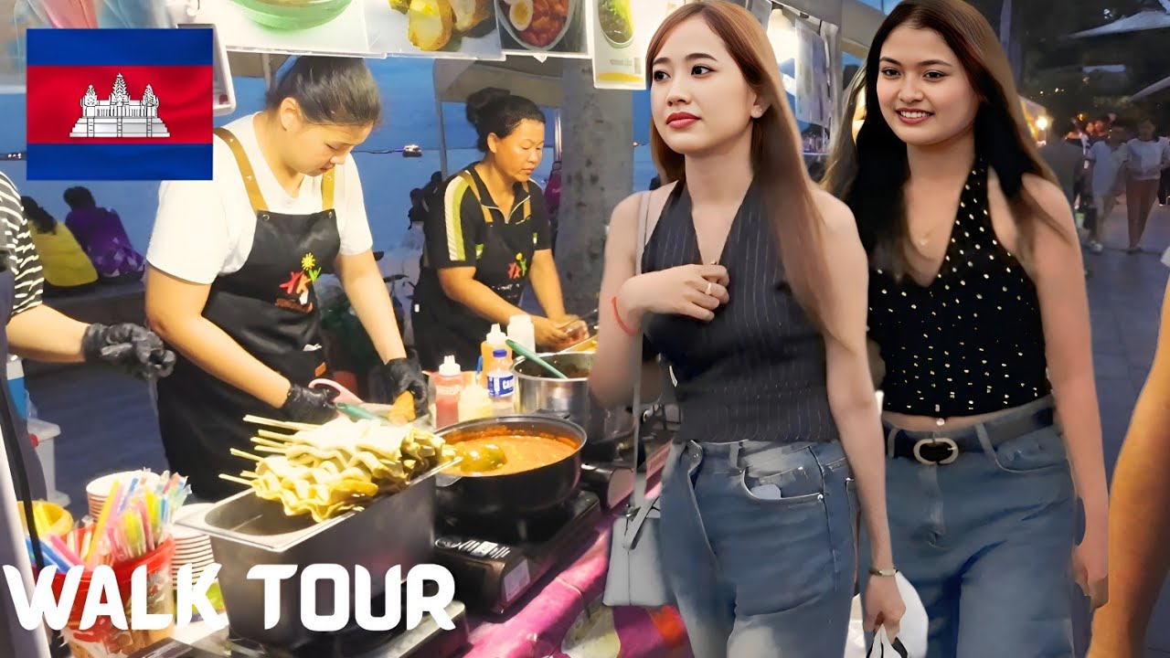 Unbelievable Cambodia Street Food Tour 2025 | The Most Popular Place in Phnom Penh & Khmer lifestyle