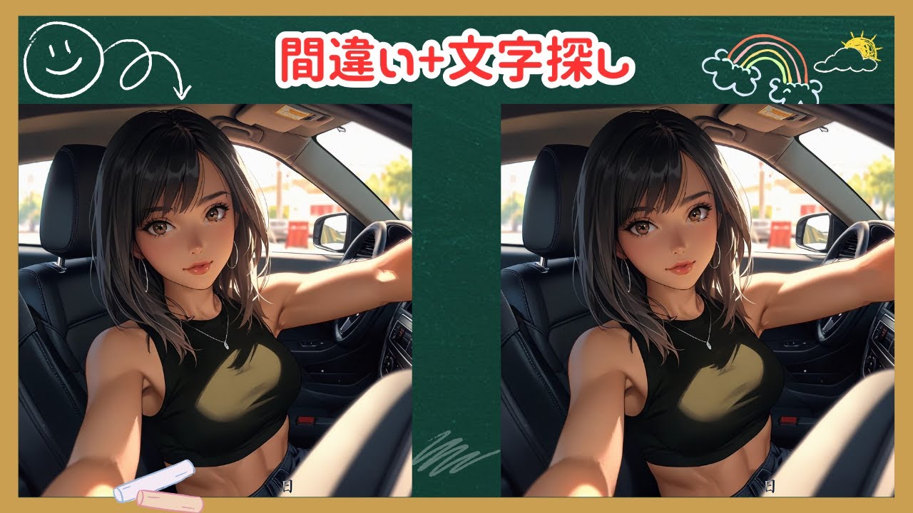 【まちがい探しタイム】#431　#間違い探し #複雑間違い探し #脳トレ #クイズ #挑戦者求む
