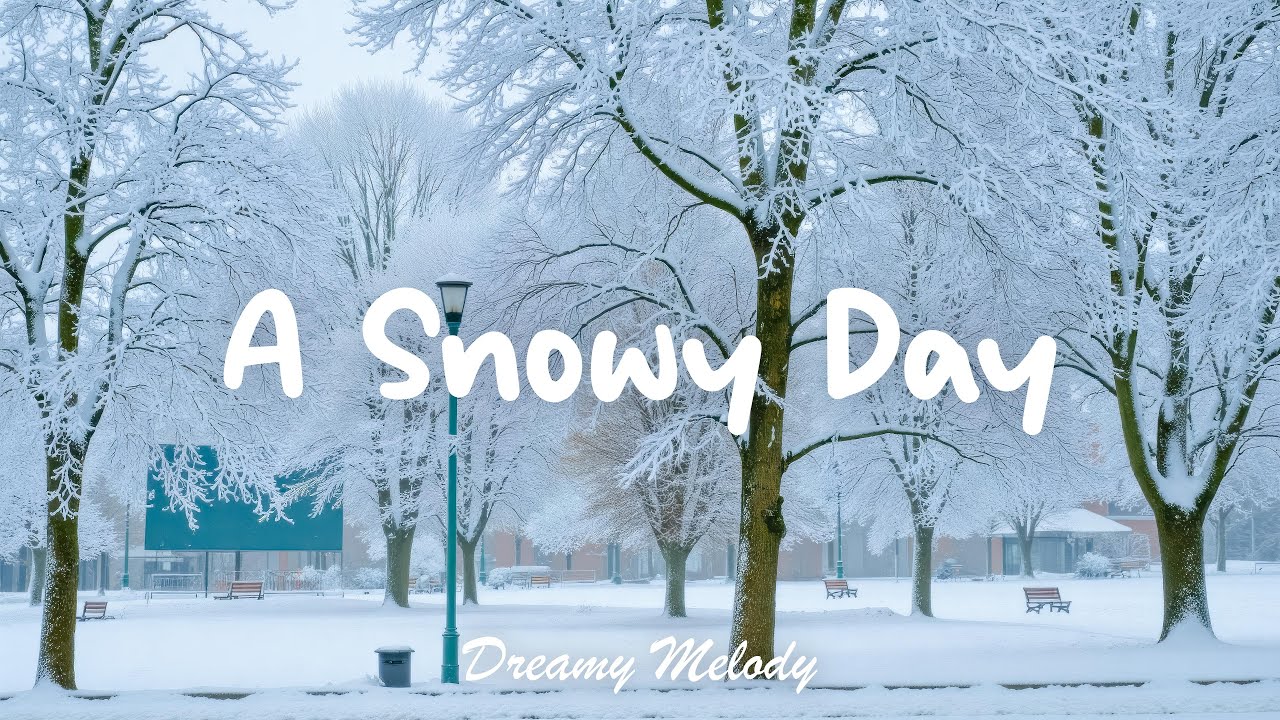 겨울 무드 가득 🤍 눈 오는 날 어울리는 피아노 플리 - A Snowy Day | DREAMY MELODY