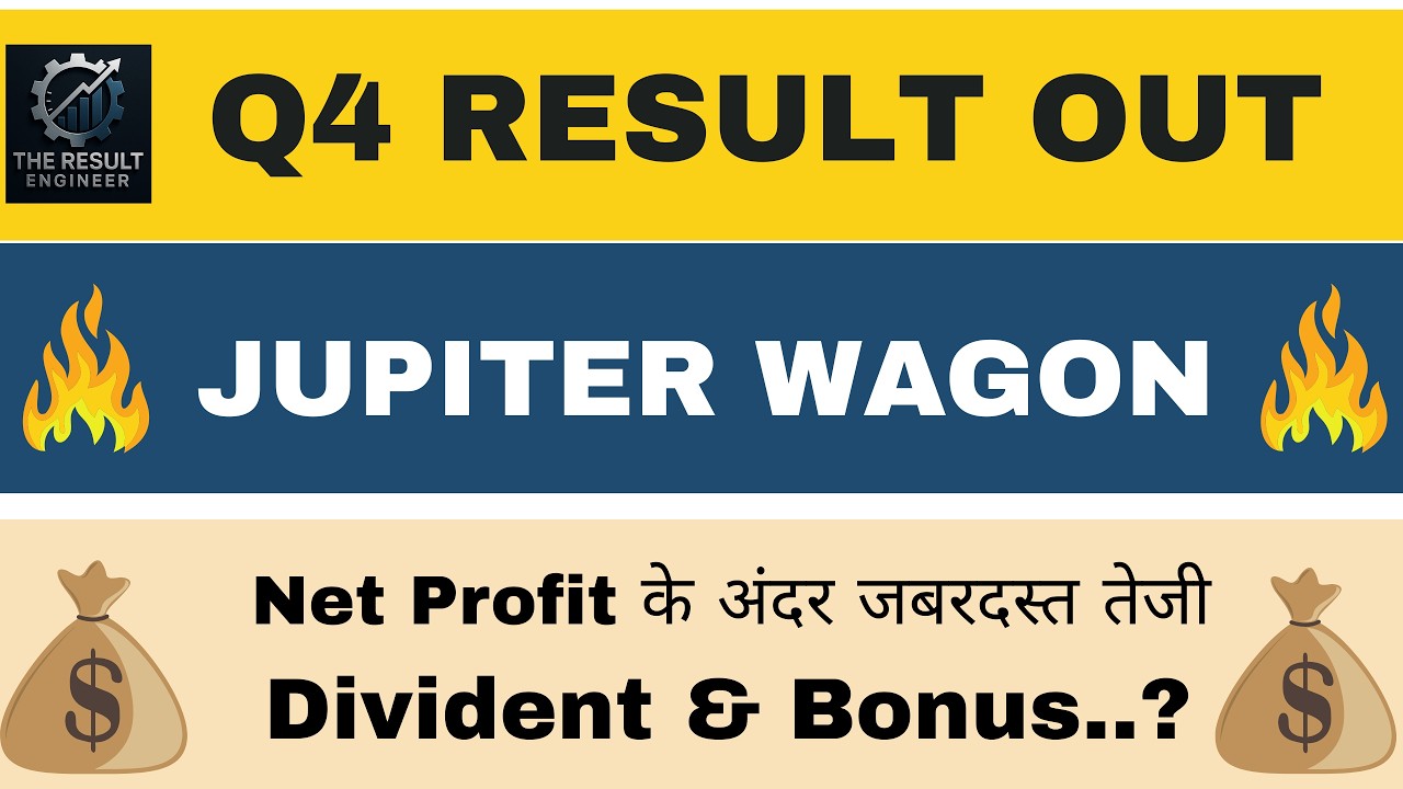 Jupiter Wagons Q4 Results 2026 | JWL Results Today | JWL Share Latest News