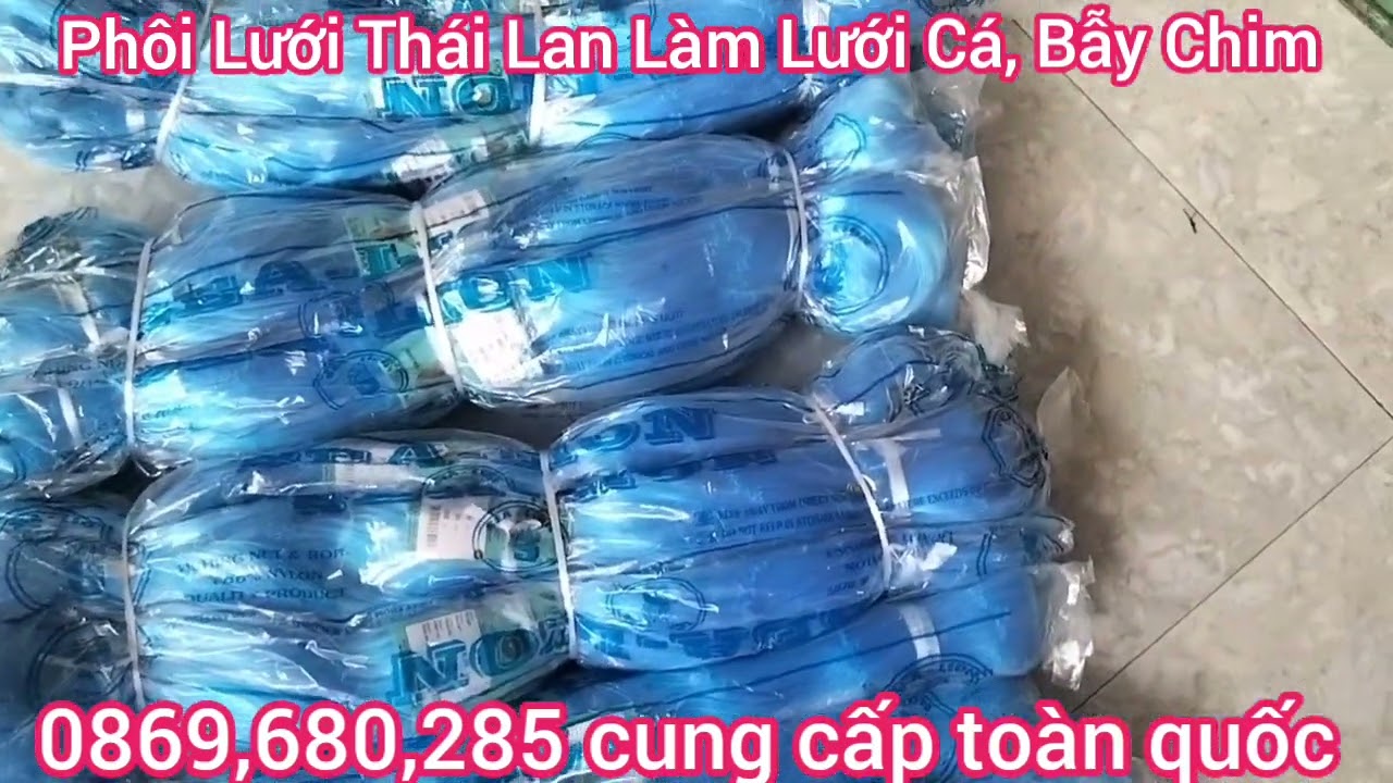 Phôi Lưới Thái Lan _ Phôi Lưới Cá _ phôi Lưới bẫy chim - Các bác mua về tự Làm
