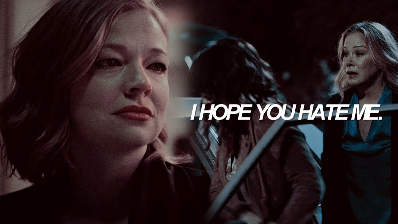 I hope you hate me.