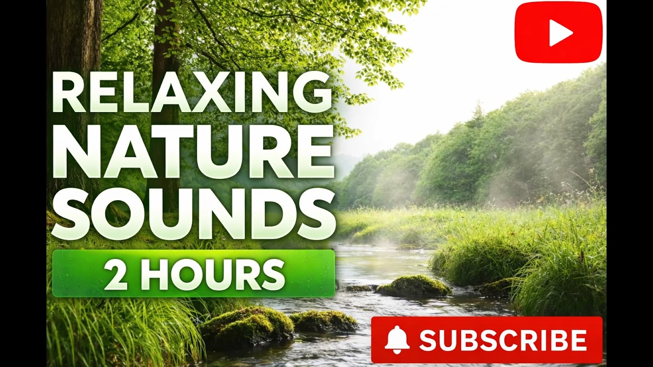You’ll Fall Asleep Instantly 🌿 2 Hours of Relaxing Nature Sounds (No Music)