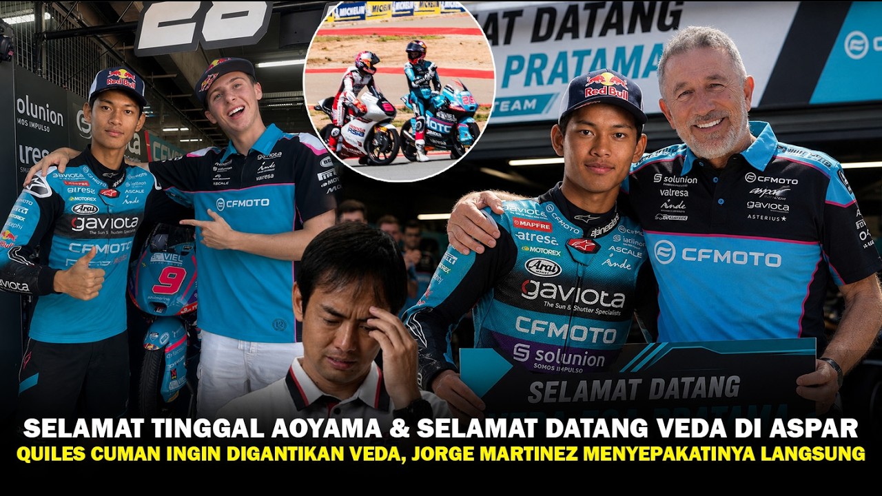 AKHIRNYA 100% TO ASPAR! JORGE MARTINEZ SAMBUT VEDA DI IG, QUILES UCAPKAN SELAMAT DATANG DIGARASINYA